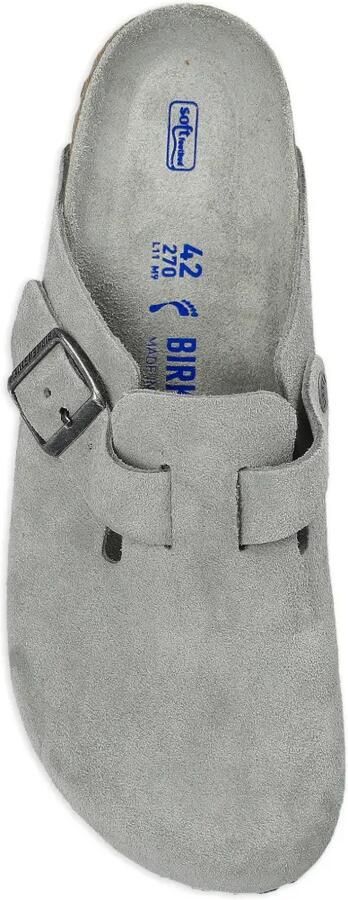 Birkenstock Boston sandalen met gespsluiting Grijs - Foto 3