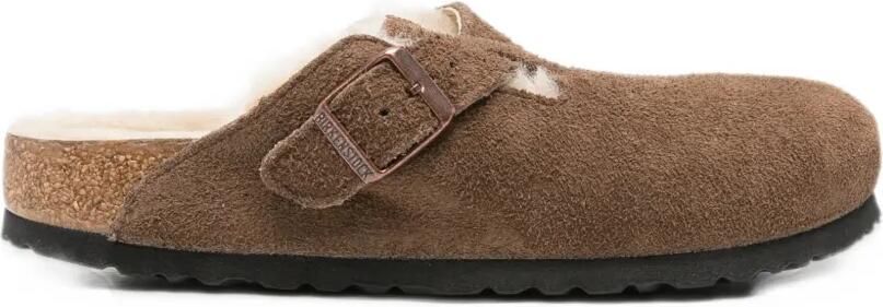 Birkenstock Boston shearling-lined mules Bruin
