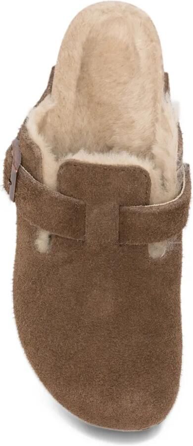 Birkenstock Boston shearling-lined mules Bruin - Foto 2