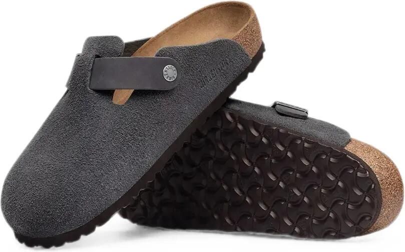 Birkenstock Boston slippers Grijs - Foto 4