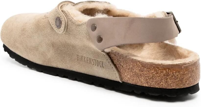 Birkenstock Boston suède sandalen Beige - Foto 2