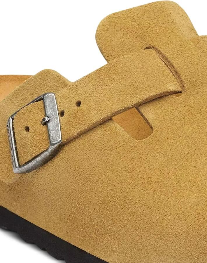 Birkenstock Boston suède sandalen Geel - Foto 3