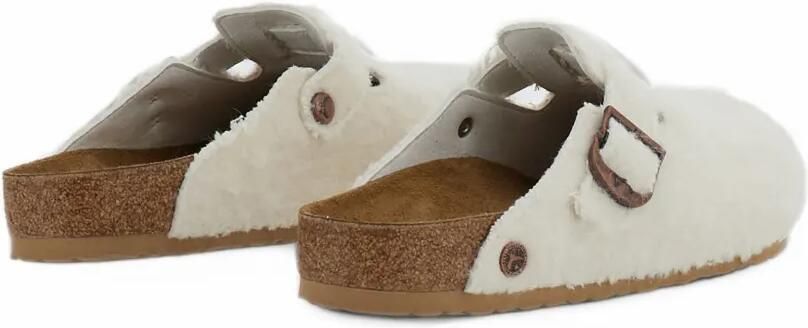 Birkenstock Wollen sandalen met gesp Beige - Foto 3