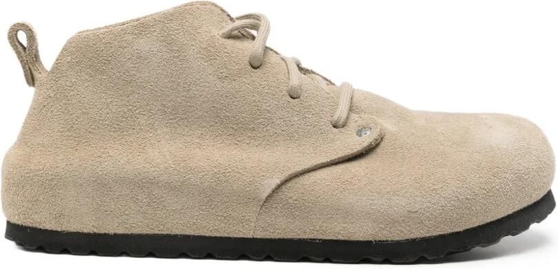 Birkenstock Dundee suède veterschoenen Beige