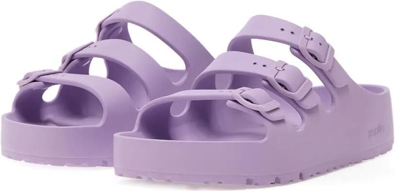 Birkenstock Florida Eva Pap Flex sneakers met plateauzool en gesp Paars