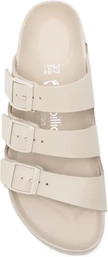 Birkenstock Florida flex sandalen met plateauzool Beige - Foto 3
