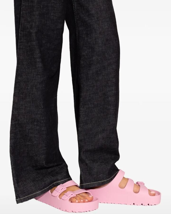 Birkenstock Florida Flex slippers met drievoudig bandje Roze - Foto 2