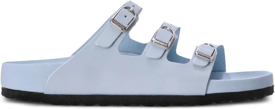 Birkenstock Florida Fresh sandalen met drievoudige gesp Blauw