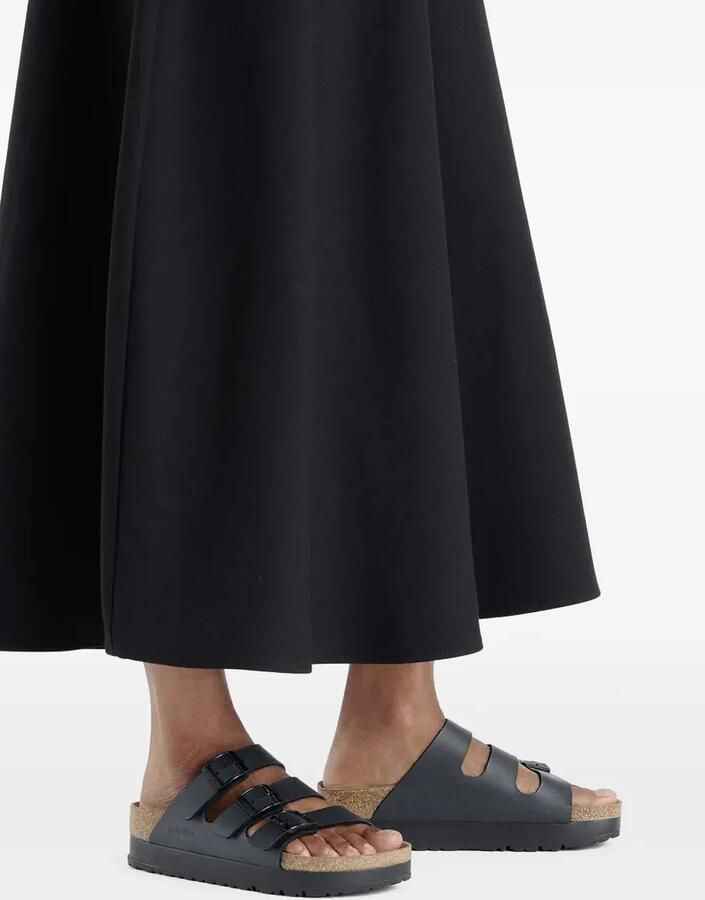 Birkenstock Florida sandalen met drievoudig bandje en plateauzool Zwart - Foto 3