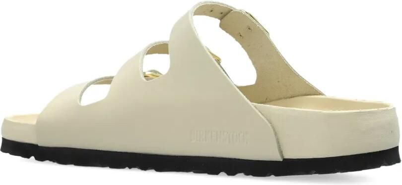 Birkenstock Florida sandalen met drievoudige gesp Beige - Foto 4