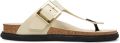 Birkenstock Gizeh lakleren sandalen Beige - Beige