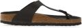Birkenstock Gizeh sandalen met gespsluiting Zwart - Zwart