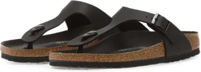 Birkenstock Gizeh sandalen met gespsluiting Zwart - Foto 4