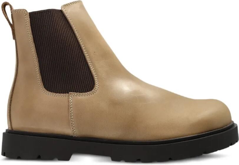 Birkenstock Highwood Chelsea leren laarzen Beige