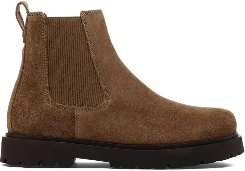 Birkenstock Highwood geribbelde laarzen met treklip Bruin