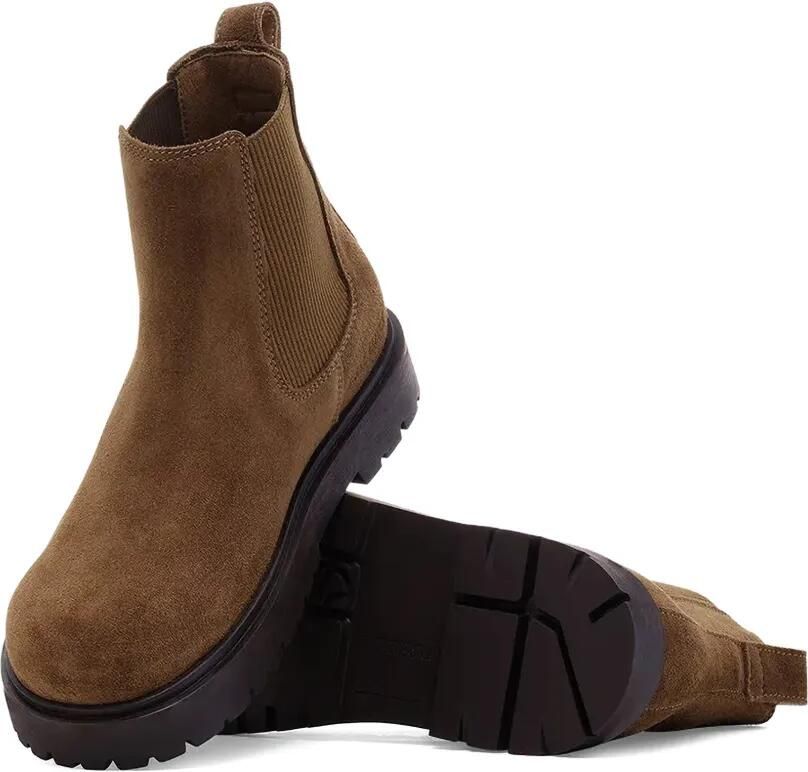 Birkenstock Highwood geribbelde laarzen met treklip Bruin - Foto 4