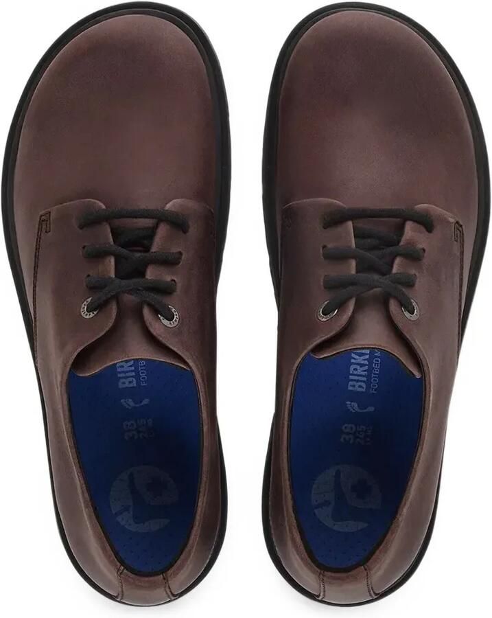 Birkenstock Highwood leren derby veterschoenen Bruin - Foto 2
