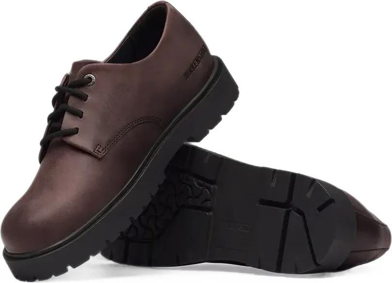 Birkenstock Highwood leren derby veterschoenen Bruin - Foto 4