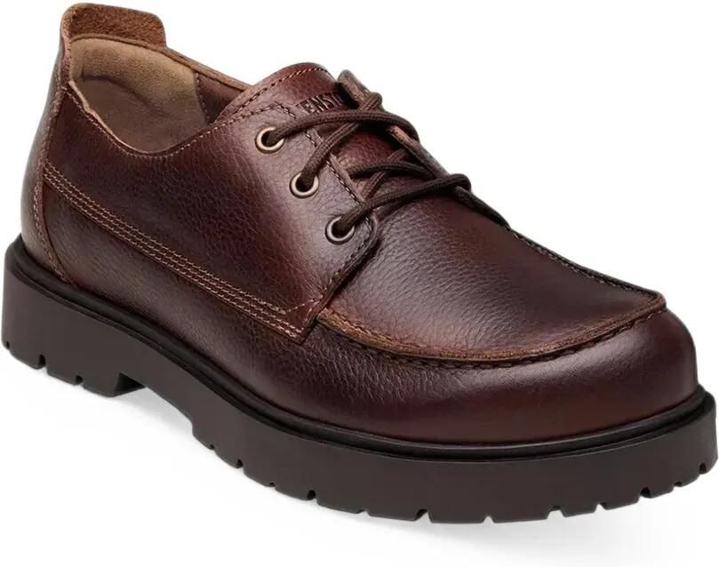 Birkenstock Highwood Moc derby veterschoenen van bewerkt leer Bruin