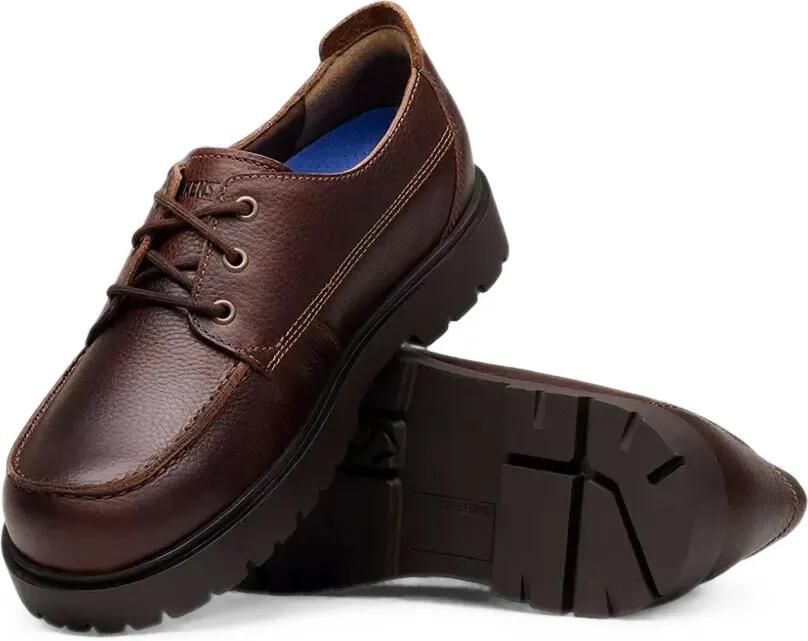 Birkenstock Highwood Moc derby veterschoenen van bewerkt leer Bruin - Foto 3