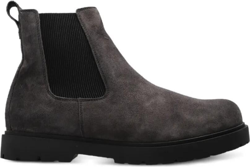 Birkenstock Highwood suède enkellaarzen Grijs