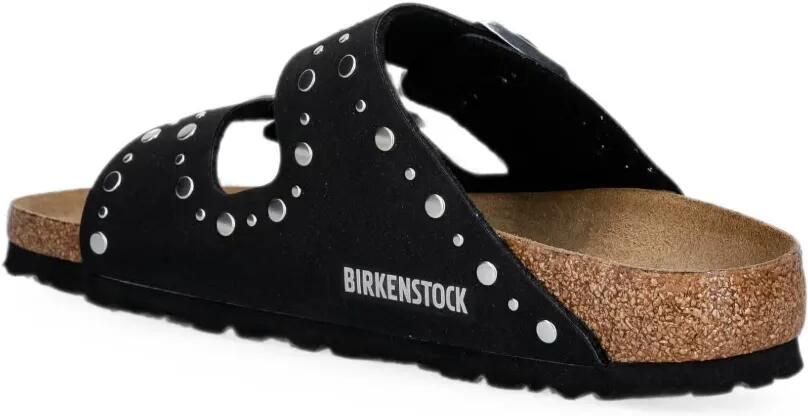 Birkenstock Kids Arizona Rivet Border sandalen met gespsluiting en studs Zwart - Foto 2