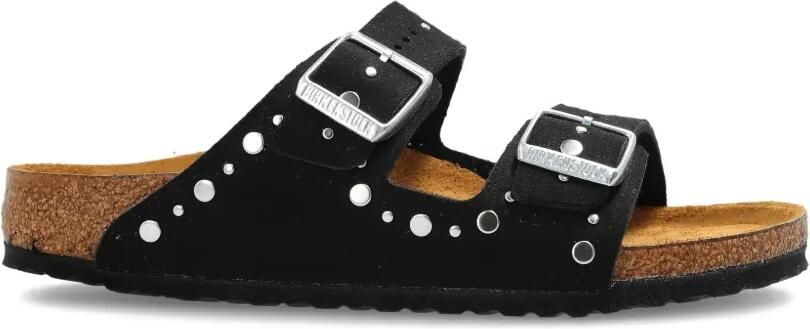 Birkenstock Kids Arizona Rivet sandalen Zwart