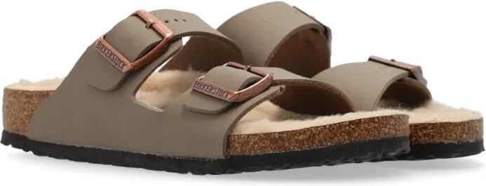 Birkenstock Kids Arizona sandalen Beige