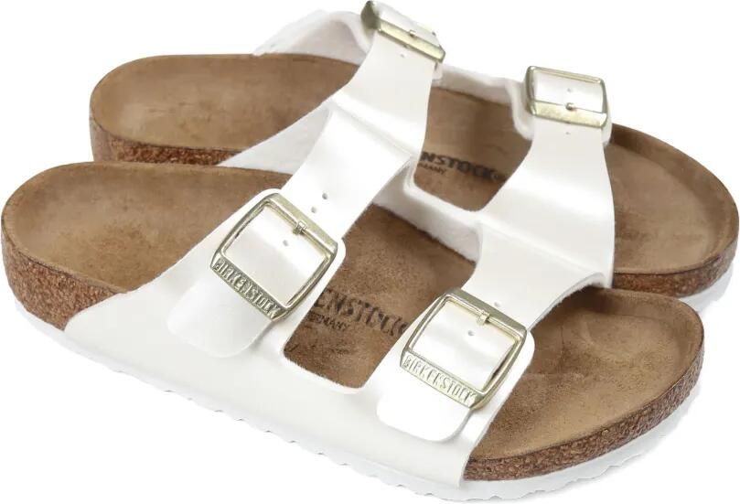 Birkenstock Kids Arizona sandalen Wit