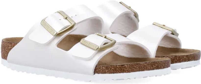 Birkenstock Kids Arizona sandalen Wit