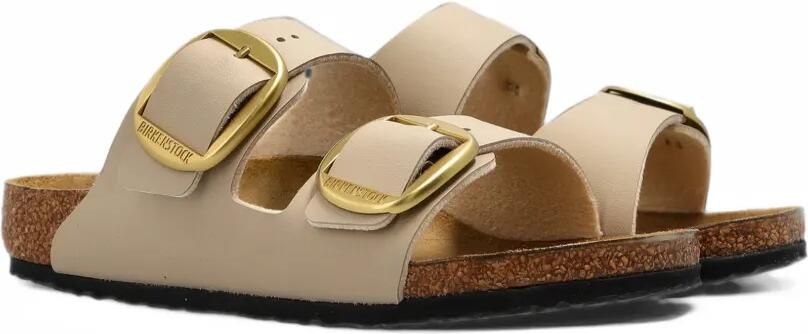 Birkenstock Kids Arizona slippers met gesp Beige - Foto 4