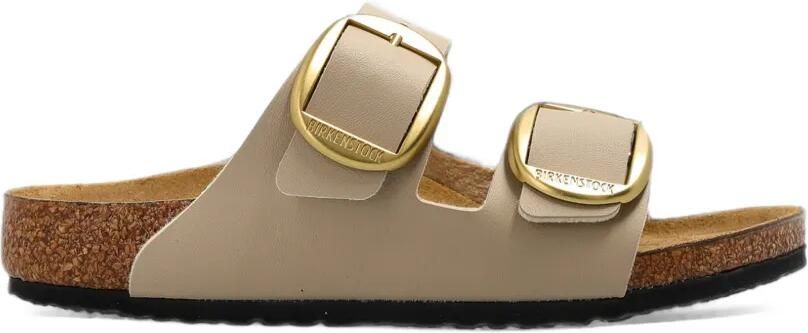 Birkenstock Kids Arizona slippers met gesp Beige - Foto 2