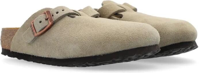 Birkenstock Kids Boston slippers Beige
