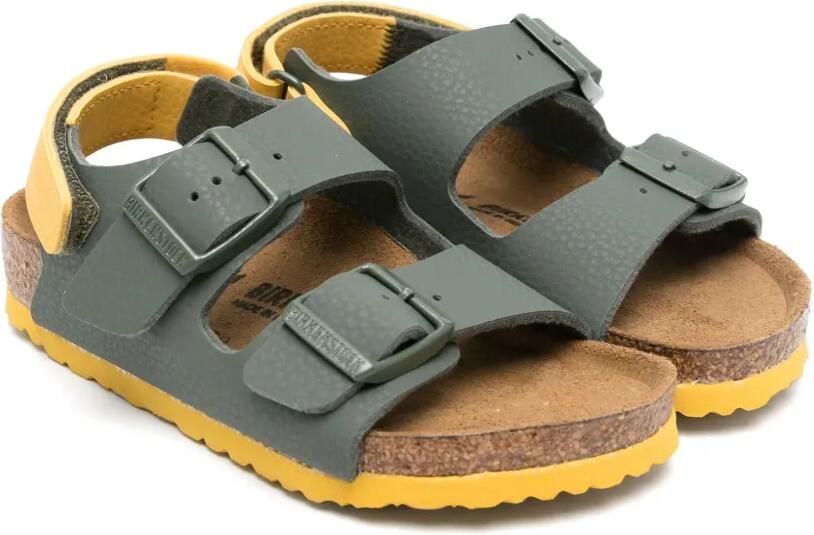 Birkenstock Kids Milano AS sandalen Groen