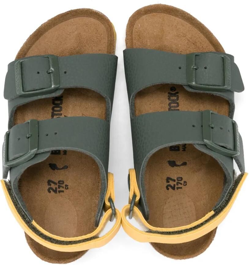 Birkenstock Kids Milano AS sandalen Groen - Foto 2