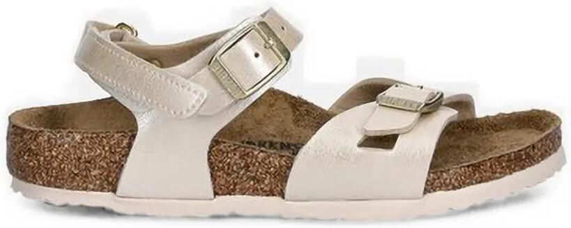 Birkenstock Kids Rio sandalen met gesp Beige - Foto 5