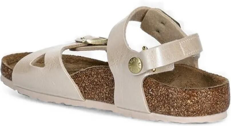 Birkenstock Kids Rio sandalen met gesp Beige - Foto 3