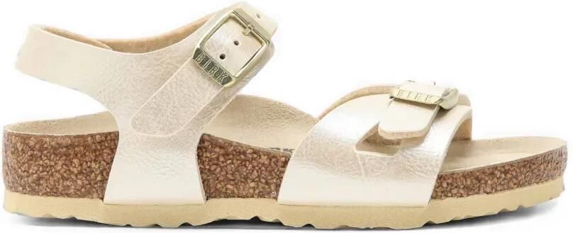 Birkenstock Kids Rio sandalen met gesp Beige - Foto 5