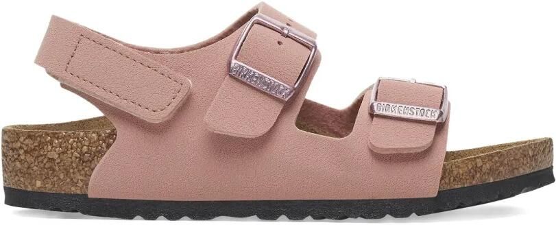 Birkenstock Kids Sandalen met dubbele gesp Roze - Foto 4