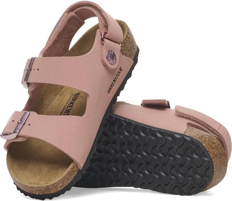 Birkenstock Kids Sandalen met dubbele gesp Roze - Foto 3
