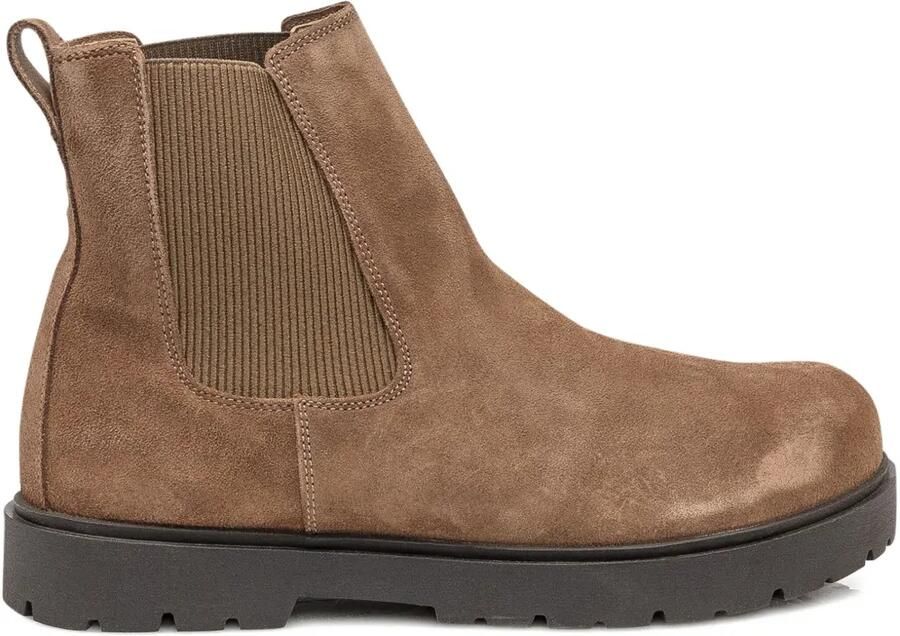 Birkenstock Laarzen met elastisch vlak Bruin