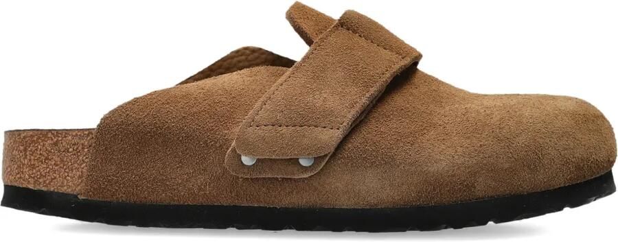 Birkenstock Loma suède muiltjes Bruin