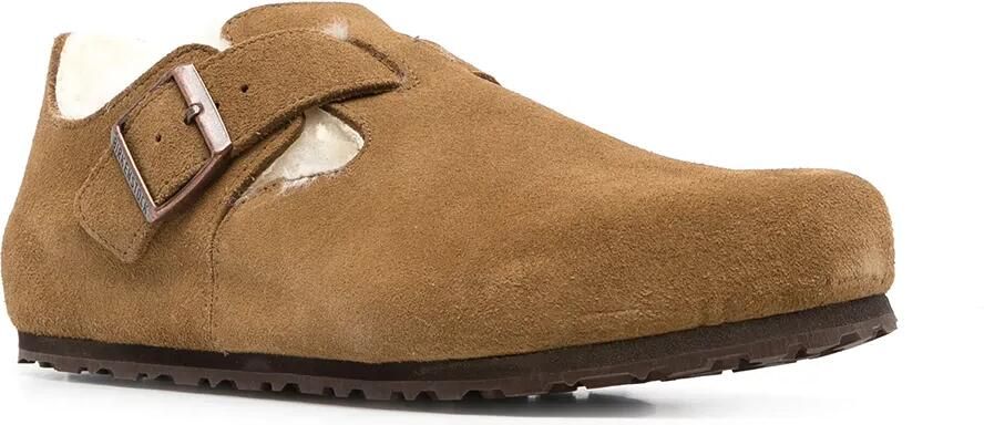 Birkenstock London lammy sandalen Bruin - Foto 3