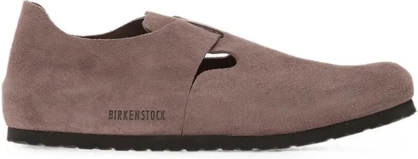 Birkenstock London loafers met gespbandje Bruin