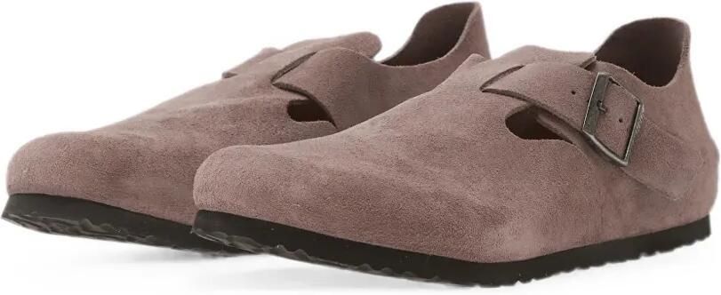 Birkenstock London loafers met gespbandje Bruin - Foto 5