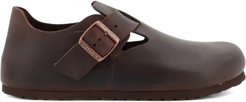 Birkenstock London oiled leather clogs Bruin
