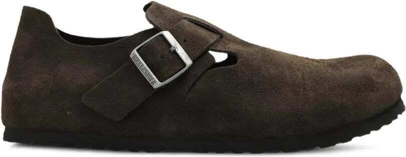 Birkenstock London sandalen met gespsluiting Bruin