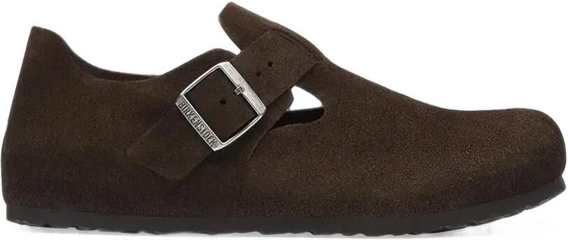 Birkenstock London schoenen met gespsluiting Bruin