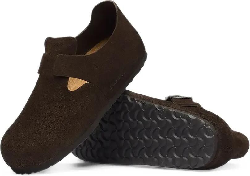 Birkenstock London schoenen met gespsluiting Bruin - Foto 4