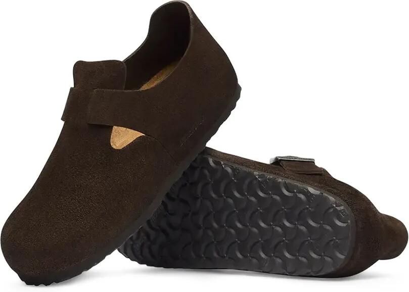 Birkenstock London schoenen met gespsluiting Bruin - Foto 4